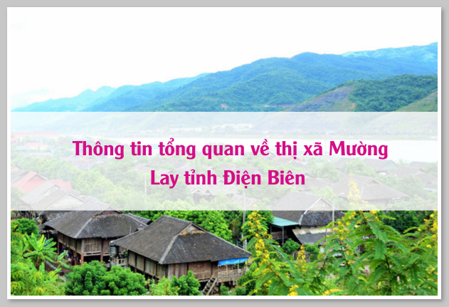 Thông tin tổng quan về thị xã Mường Lay tỉnh Điện Biên